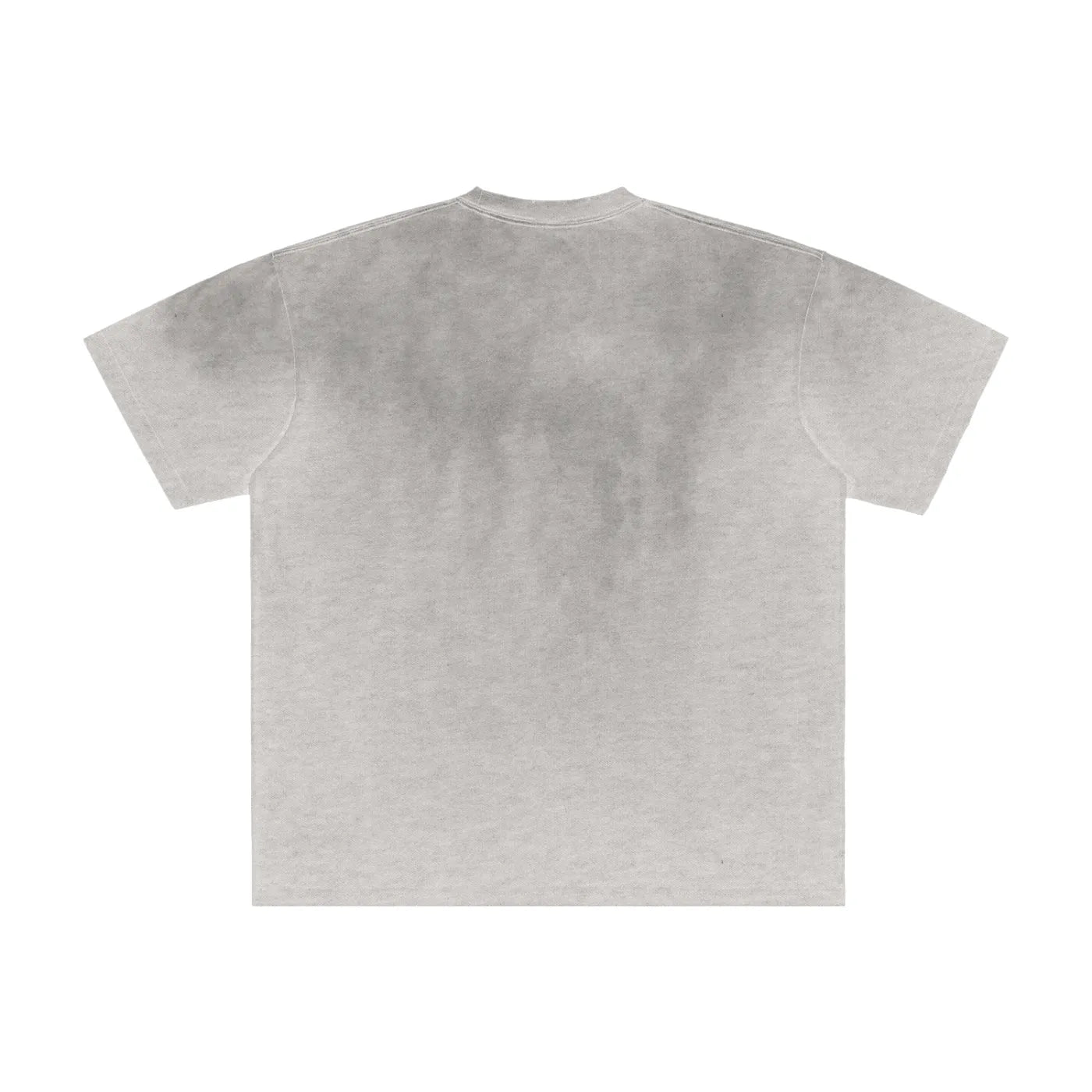 Vintage Washed Frayed T-Shirt - Grey